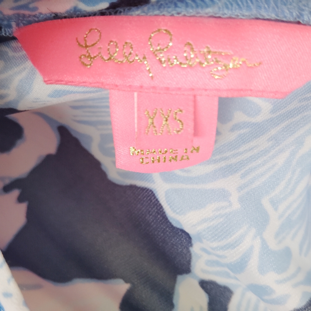 LILLY PULITZER, Pim Floral Jumpsuit. Size XXS - Picture 9 of 9
